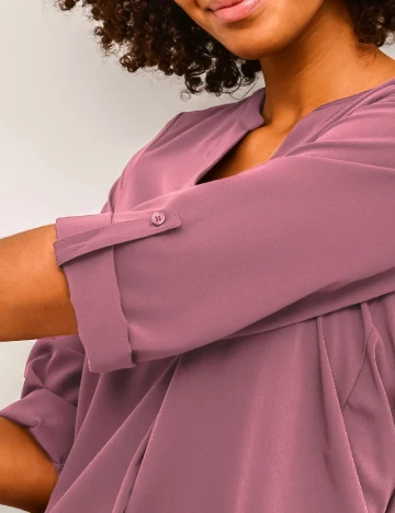 Bluza Kaffe, roz pudra Roz