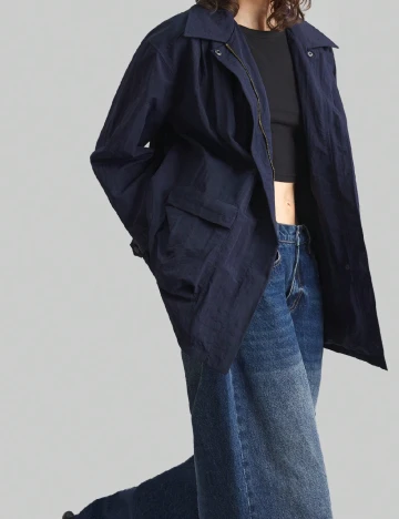 Jacheta SHEIN, bleumarin Albastru