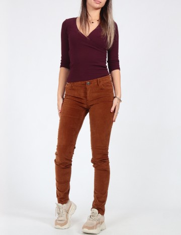 Bluza Bershka, pruna