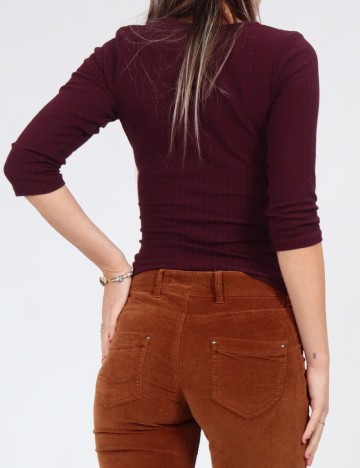 Bluza Bershka, pruna