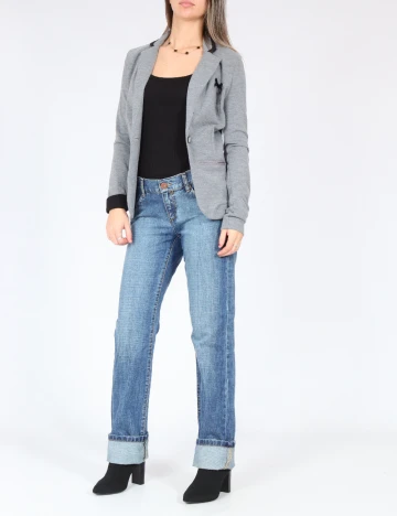 Sacou Bershka, gri Gri