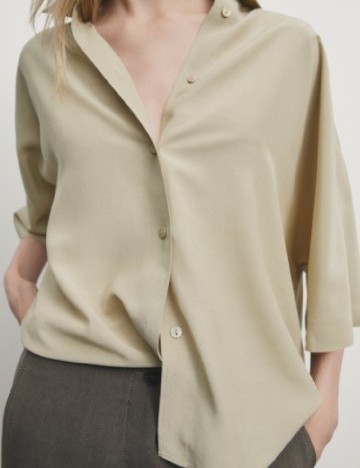 Camasa Massimo Dutti, verde