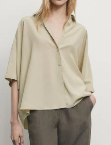 Camasa Massimo Dutti, verde