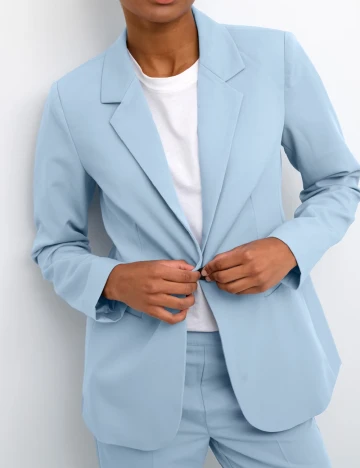 Sacou Kaffe, albastru Albastru