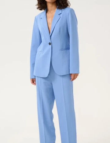 Sacou Kaffe, albastru