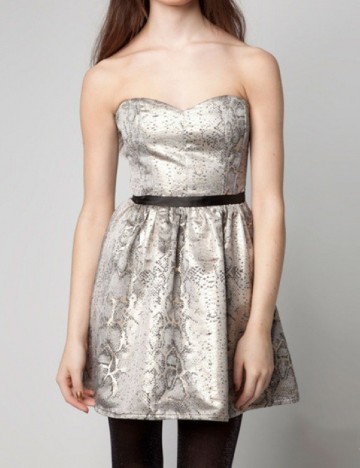 
						Rochie scurta Bershka, animal print