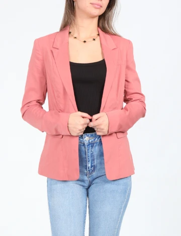 Sacou Bershka, roz Roz