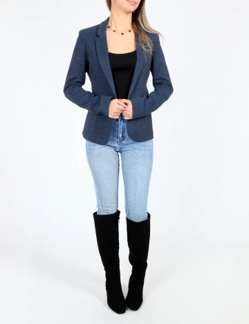 Sacou Bershka, albastru