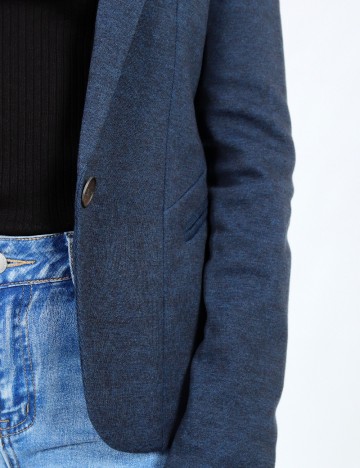 Sacou Bershka, albastru