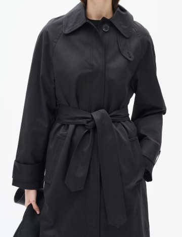 Trench InWear, negru
