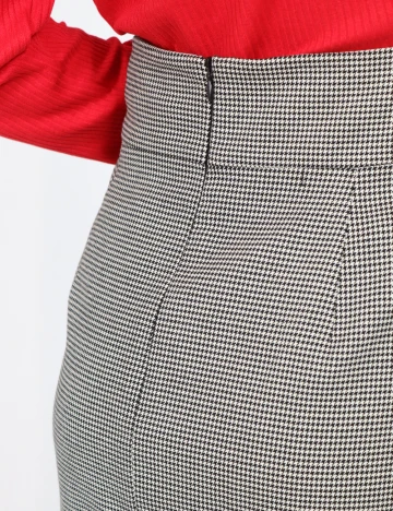 Fusta Zara, alb/negru