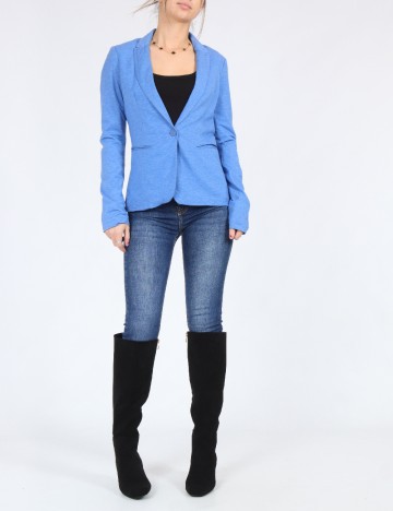 Sacou Bershka, albastru