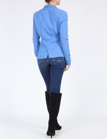 Sacou Bershka, albastru