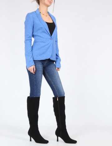 Sacou Bershka, albastru