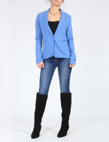 Sacou Bershka, albastru