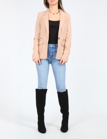 Sacou Bershka, crem