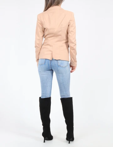 Sacou Bershka, crem Crem