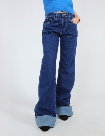 
						Blugi SHEIN, albastru