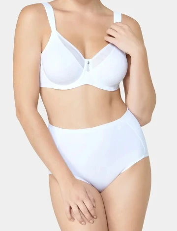 Sutien Triumph, alb Alb