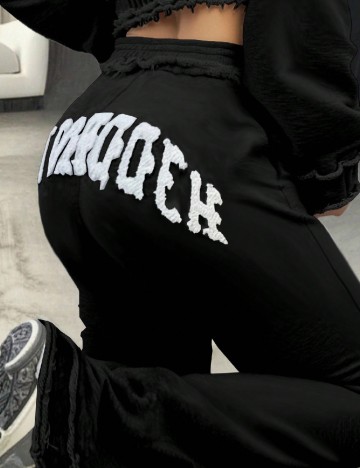 Pantaloni SHEIN, negru