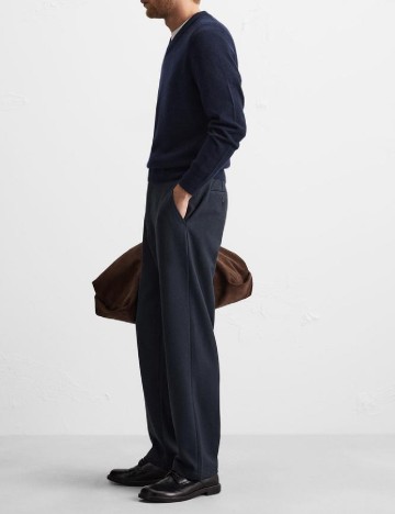 Pantaloni Zara, albastru