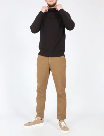 Pantaloni Zara, kaki