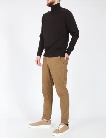 Pantaloni Zara, kaki