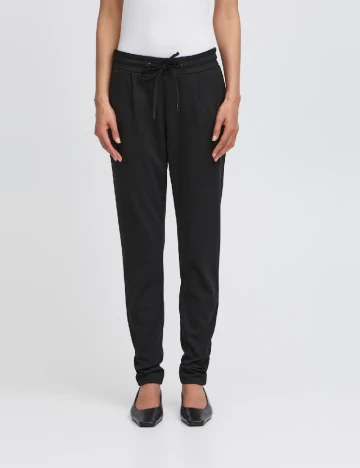 Pantaloni Ichi, negru