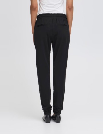 Pantaloni Ichi, negru