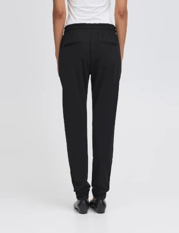 Pantaloni Ichi, negru