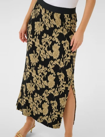 Fusta Bon a Parte, negru/bej Negru