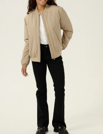 Geaca Cream, bej Crem