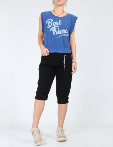 Pantaloni scurti Zara, negru