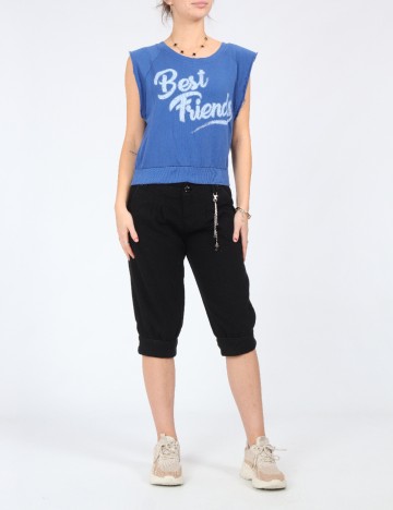 Pantaloni scurti Zara, negru