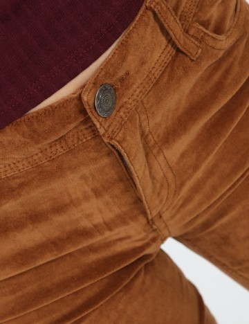 Pantaloni Zara, maro