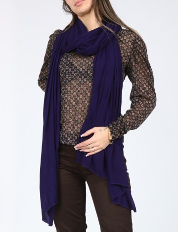 Esarfa Zara, bleumarin