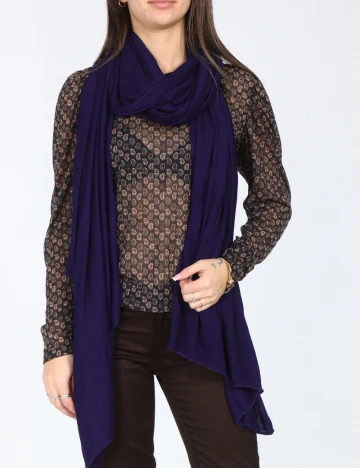 Esarfa Zara, bleumarin