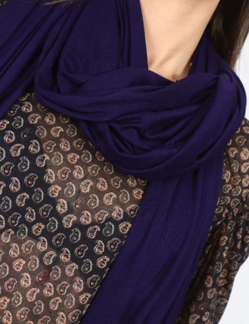 Esarfa Zara, bleumarin