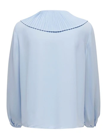 Camasa Jacqueline de Yong, bleu, 38