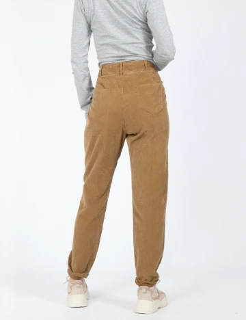 Pantaloni Zara, maro
