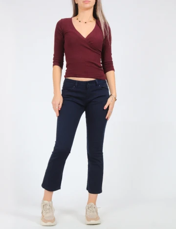 Pantaloni Zara, bleumarin