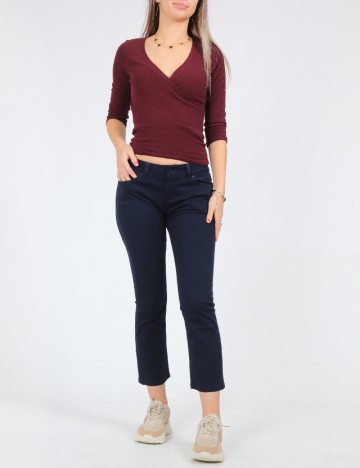 Pantaloni Zara, bleumarin