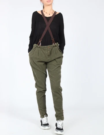 Pantaloni Zara, verde