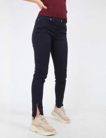 Pantaloni Zara, bleumarin