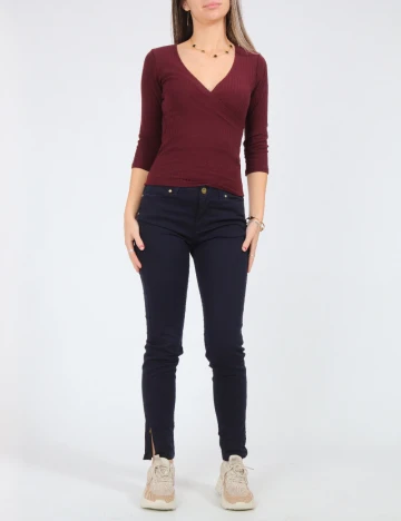 Pantaloni Zara, bleumarin