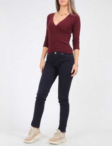 Pantaloni Zara, bleumarin