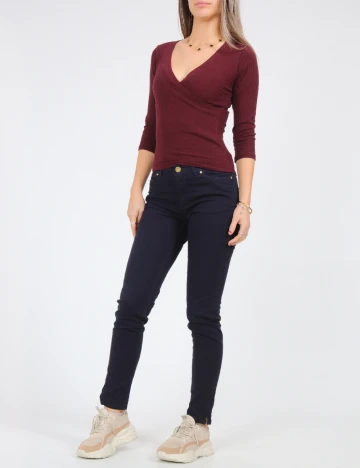 Pantaloni Zara, bleumarin