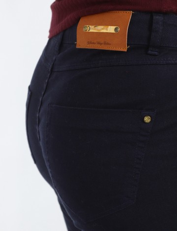 Pantaloni Zara, bleumarin