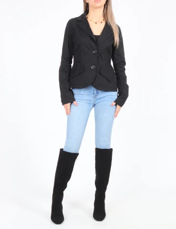 Sacou Zara, negru Negru