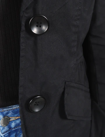 Sacou Zara, negru Negru